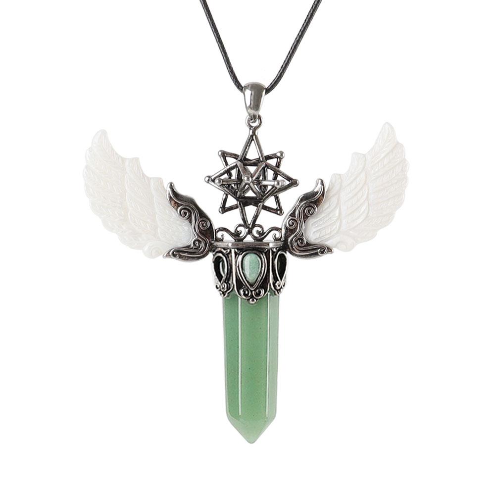 Crystal Point Vintage Wing Pendant Wholesale Crystals