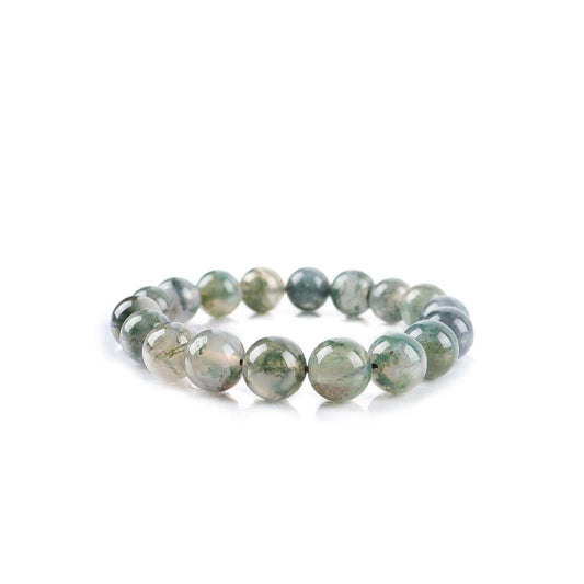 10mm Moss Agate Bracelet Wholesale Crystals