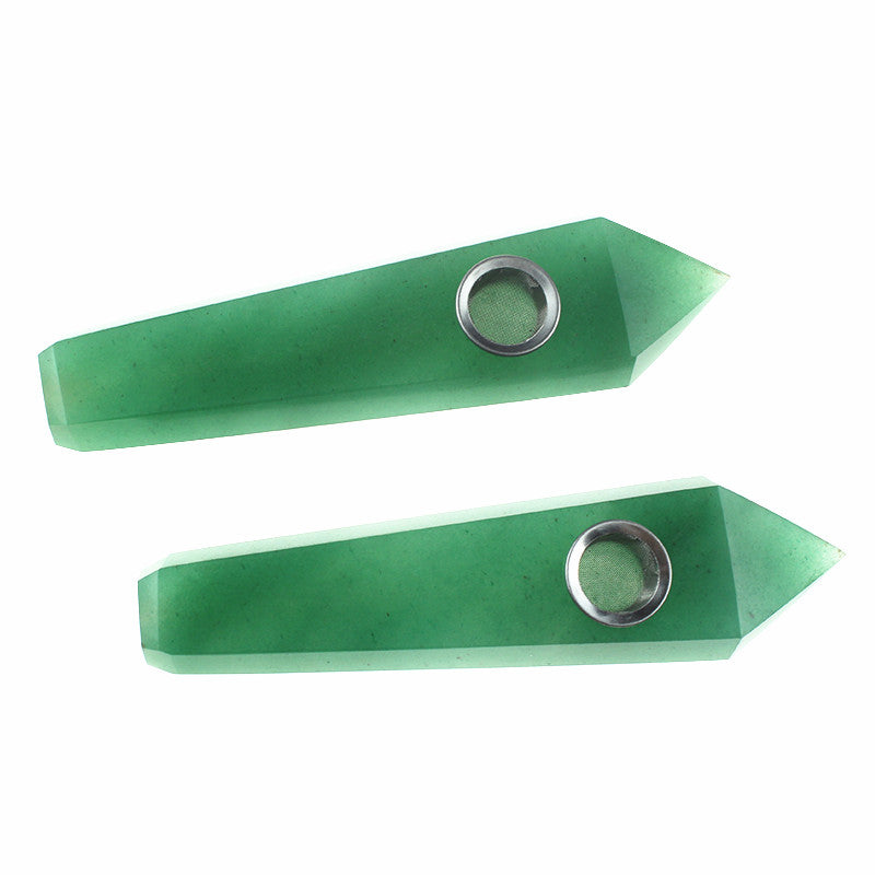 Aventurine Smoking Pipe wholesale support mixed customization Wholesale Crystals