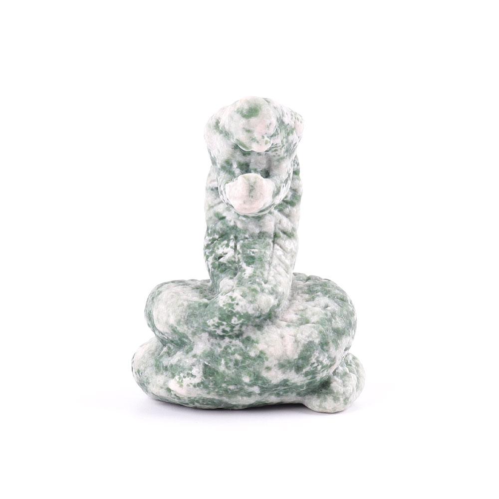 Jade Cobra Snake Carvings Wholesale Crystals