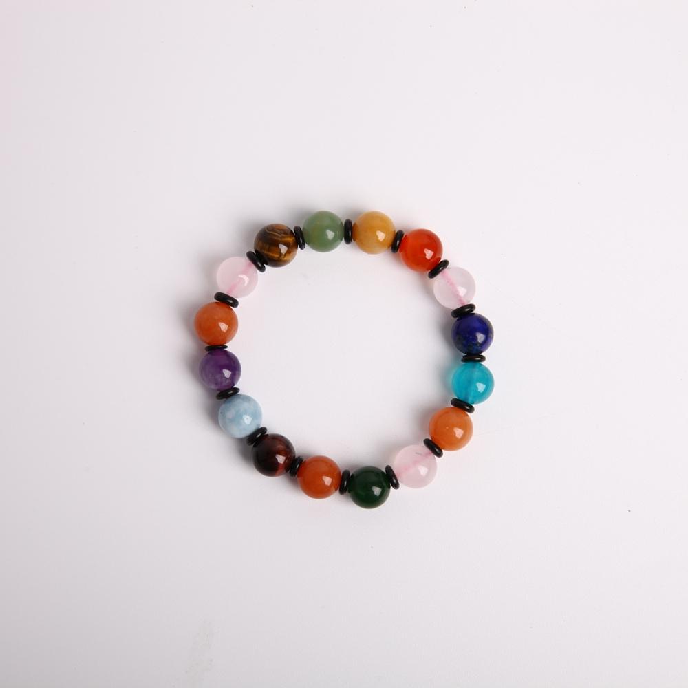 10mm Chakra Crystal Bracelet Wholesale Crystals