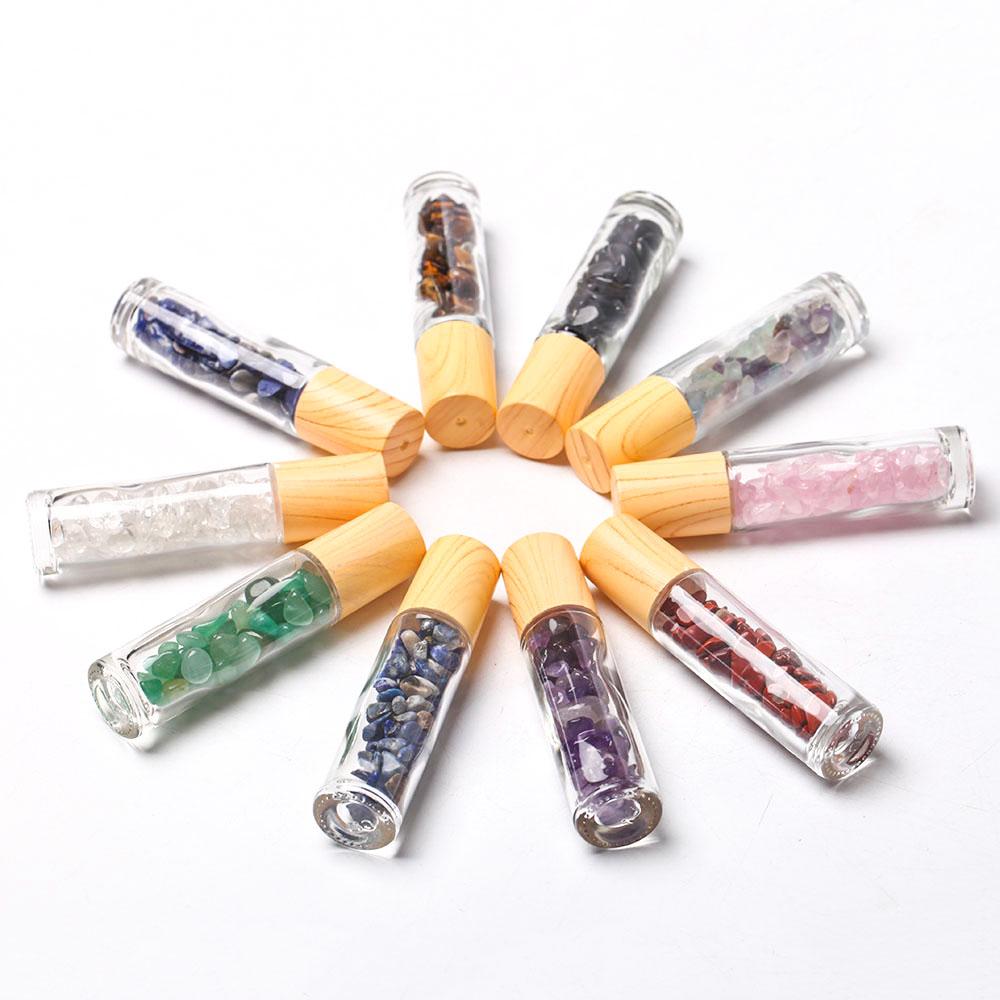 10 Pack Crystal Chips Oil Roller Wholesale Crystals