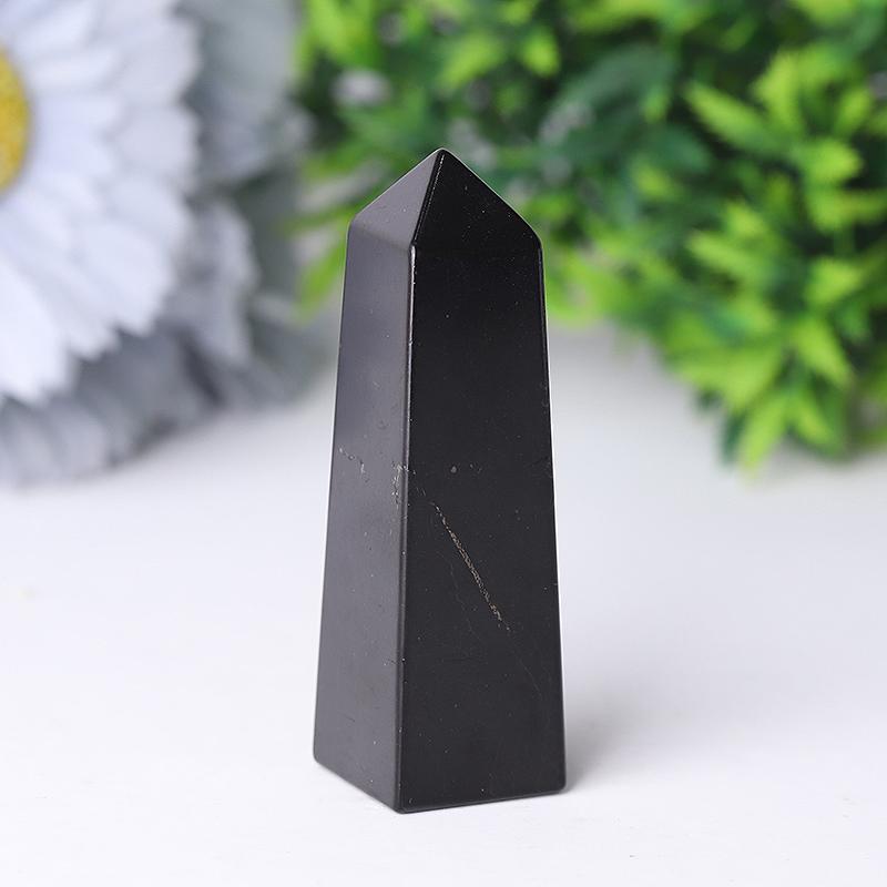 70mm Shungite Tower Wholesale Crystals