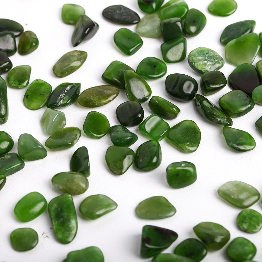 0.1kg Green Jade Crystal Chips Wholesale Crystals