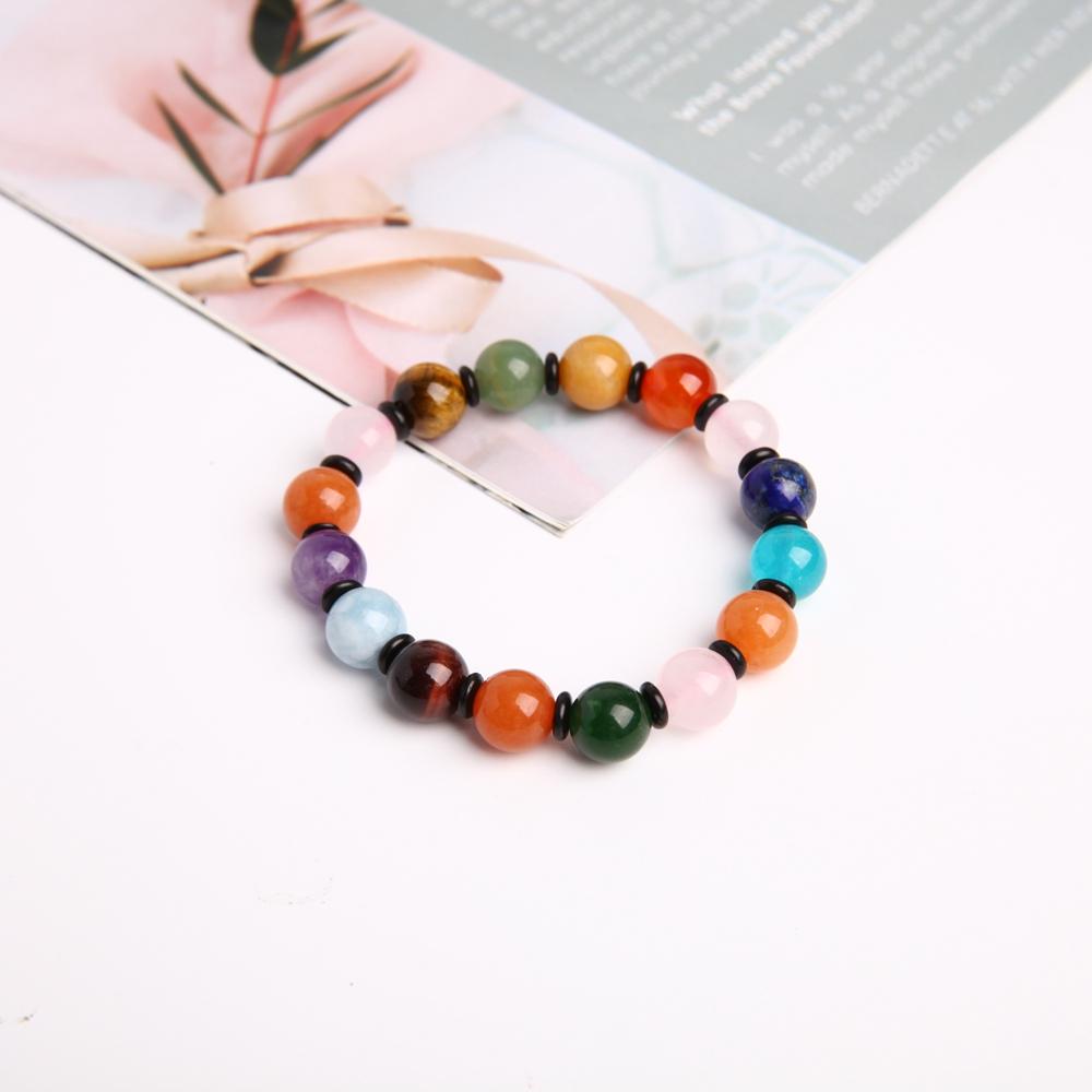 10mm Chakra Crystal Bracelet Wholesale Crystals