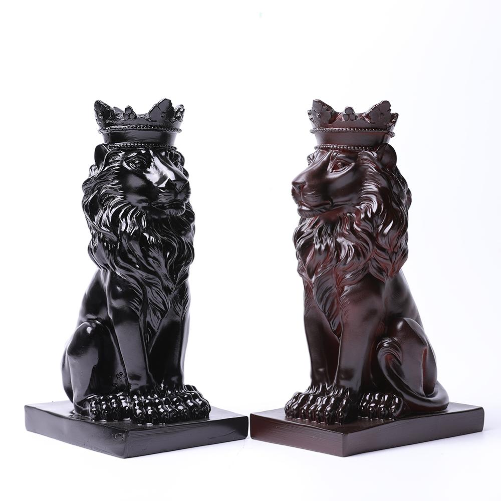 Resin Lion Statue Stand L Wholesale Crystals