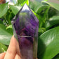 5.4" Dark Purple Amethyst Point Half Polished #2 Wholesale Crystals
