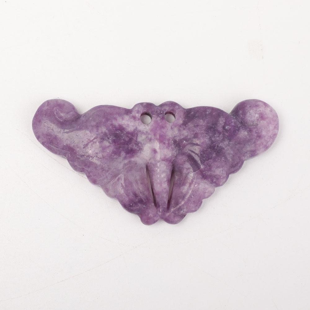 Purple Mica Butterfly Shape Pendant Wholesale Crystals