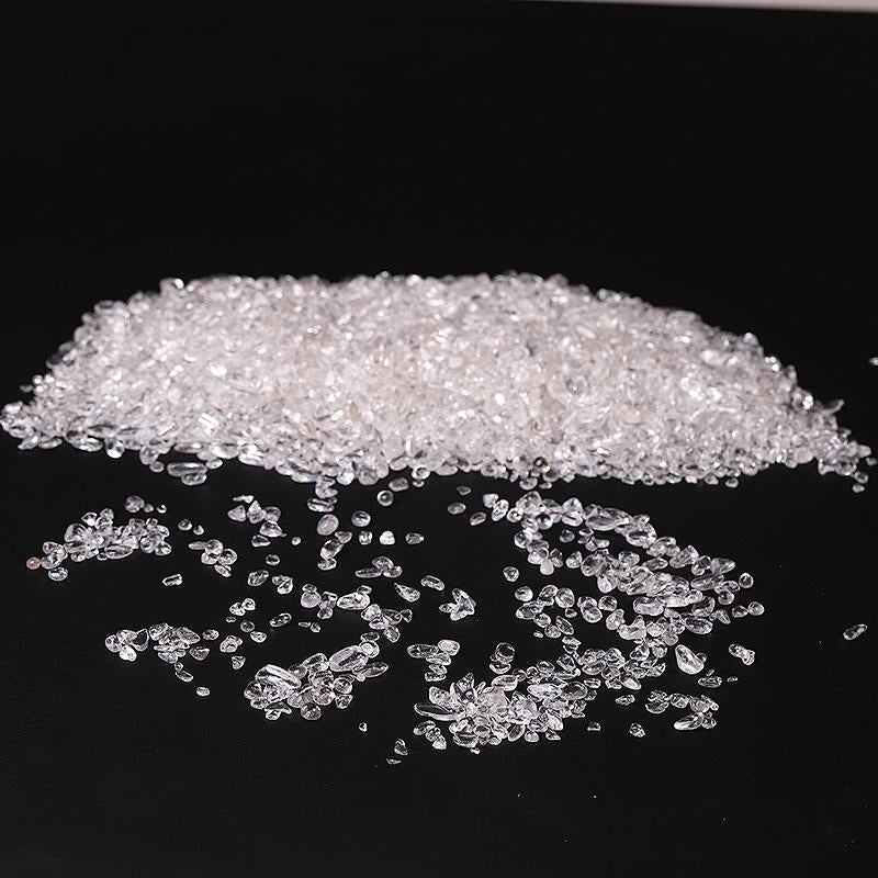 0.1kg High Quality Natural Clear Quartz Chips Crystal Chips for Decoration Wholesale Crystals