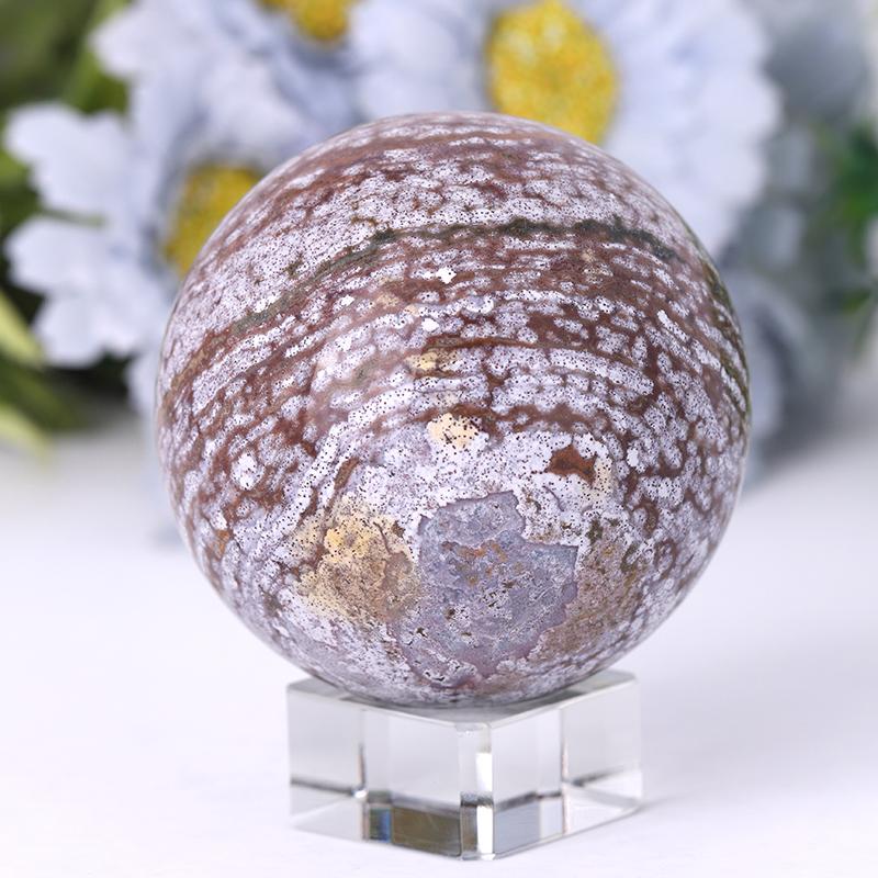 1.2"-4.0" Ocean Jasper Sphere Wholesale Crystals