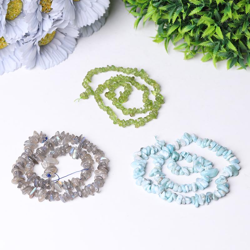 Natural Crystal Chips String for DIY Wholesale Crystals