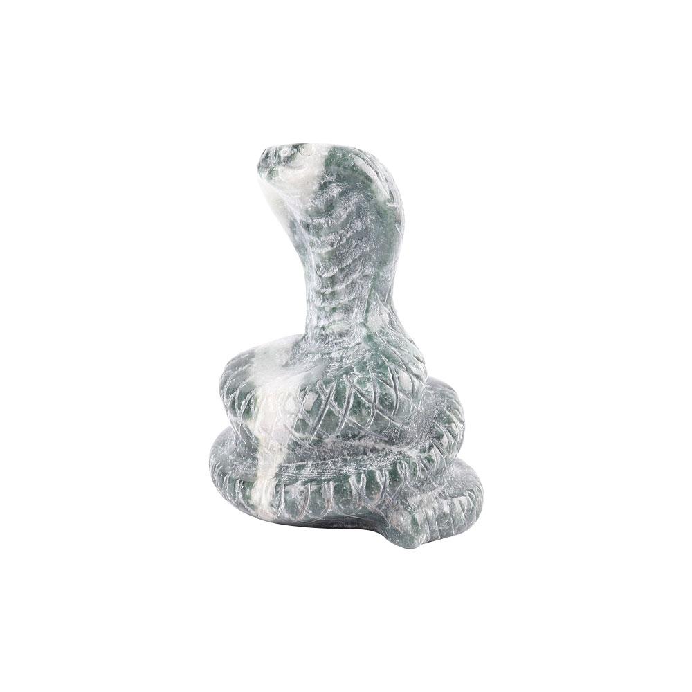 Jade Cobra Snake Carvings Wholesale Crystals