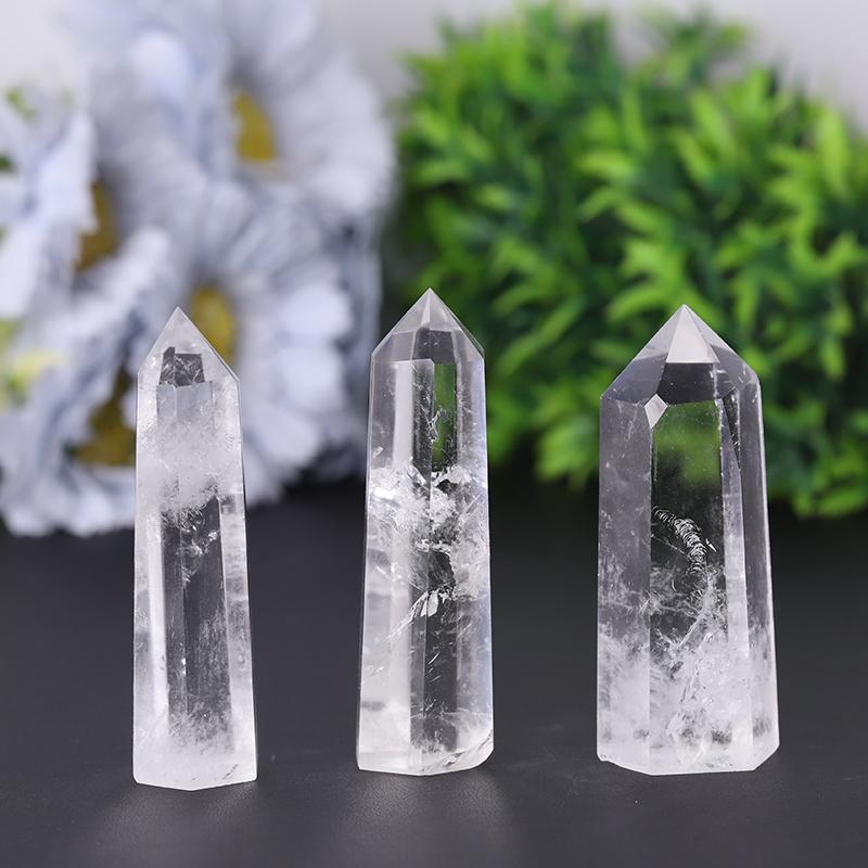 Wholesale Healing Stone Natural Clear Quartz Point Tower for Sale Wholesale Crystals