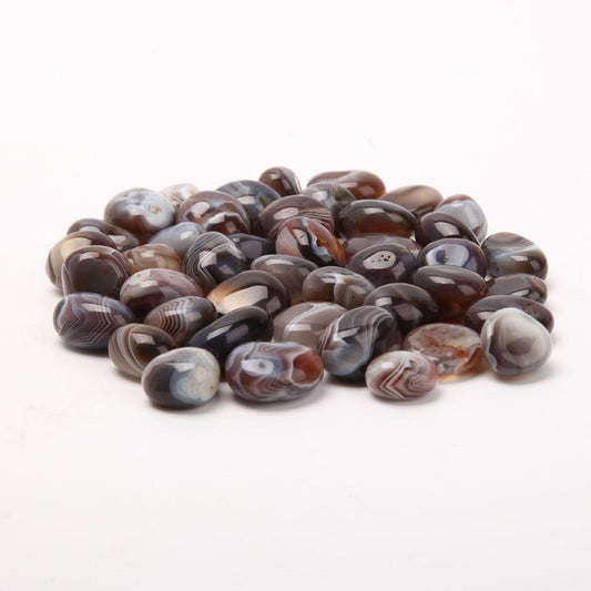 0.1kg Black Sardonyx Tumbled Stone 0.5kg Wholesale Crystals