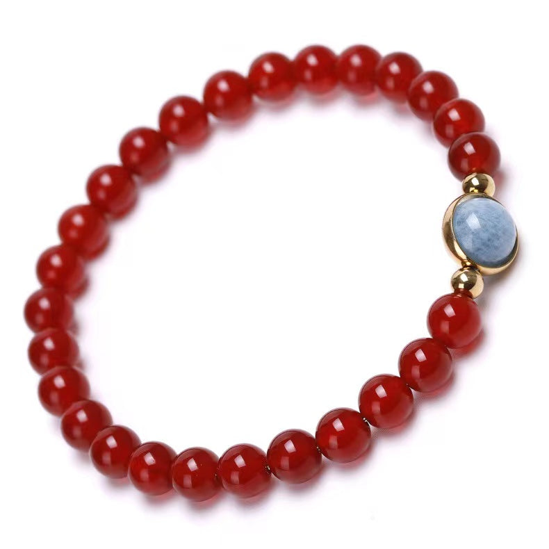 6mm Carnelian New Design Crystal Bracelet Bulk Wholesale  Wholesale Crystals