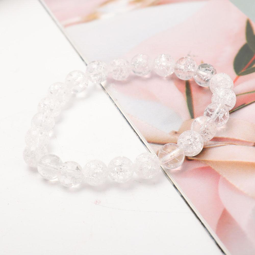 Crack Clear Quartz Bracelet Wholesale Crystals