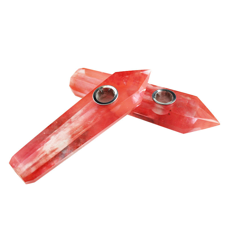 Red smelting Smoking Pipe wholesale support mixed customization Wholesale Crystals