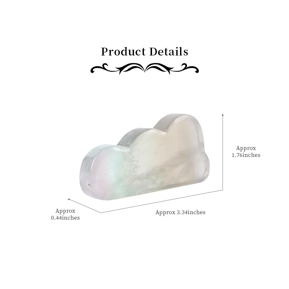 Fluorite Cloud Shape Carvings Wholesale Crystals