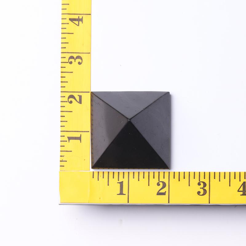 1.5"- 2.0" Shungite Pyramid Carvings Wholesale Crystals