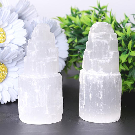 4" Selenite Tower Wholesale Crystals