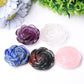 2" Rose Flower Crystal Carvings Wholesale Crystals