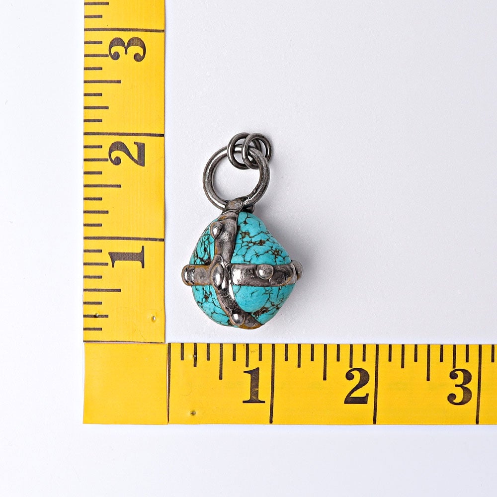 1.8" Turquoise Pendant for DIY Wholesale Crystals