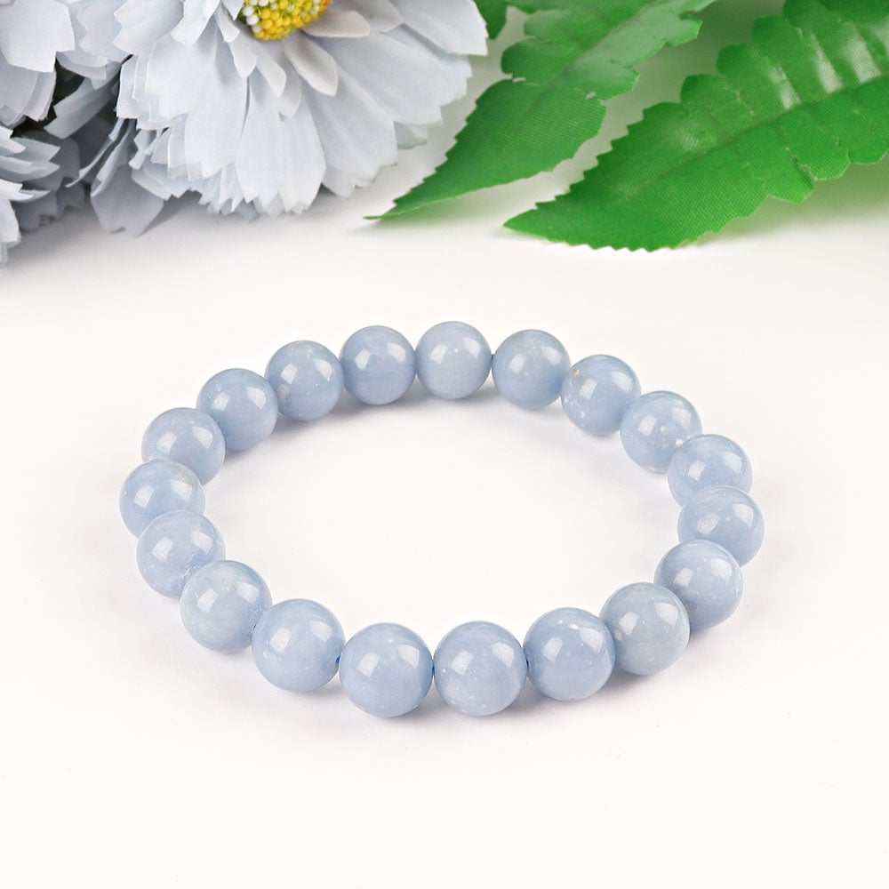 10mm Angelite Crystal Bracelet Wholesale Crystals