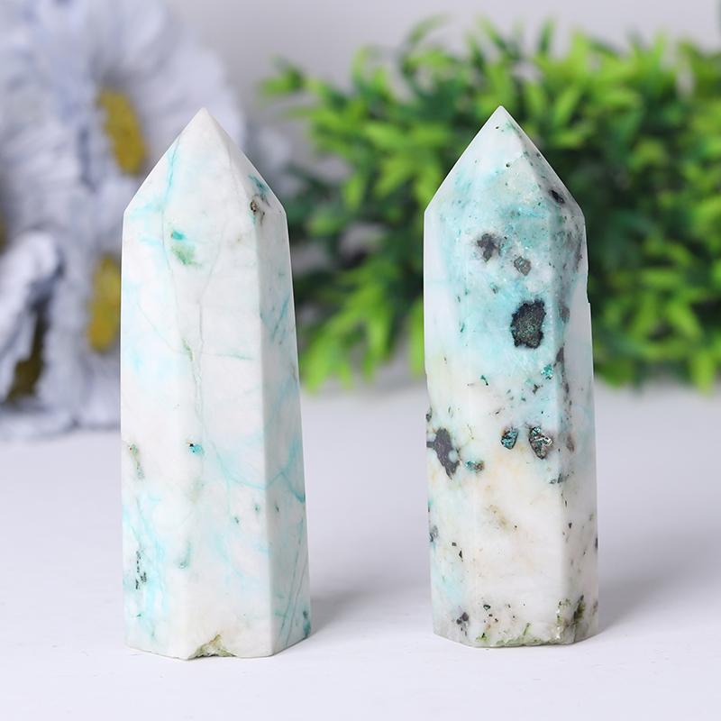 Wholesale Natural Polished Phoenix Stone Tower Healing Crystal Stones Crystal Point Wholesale Crystals