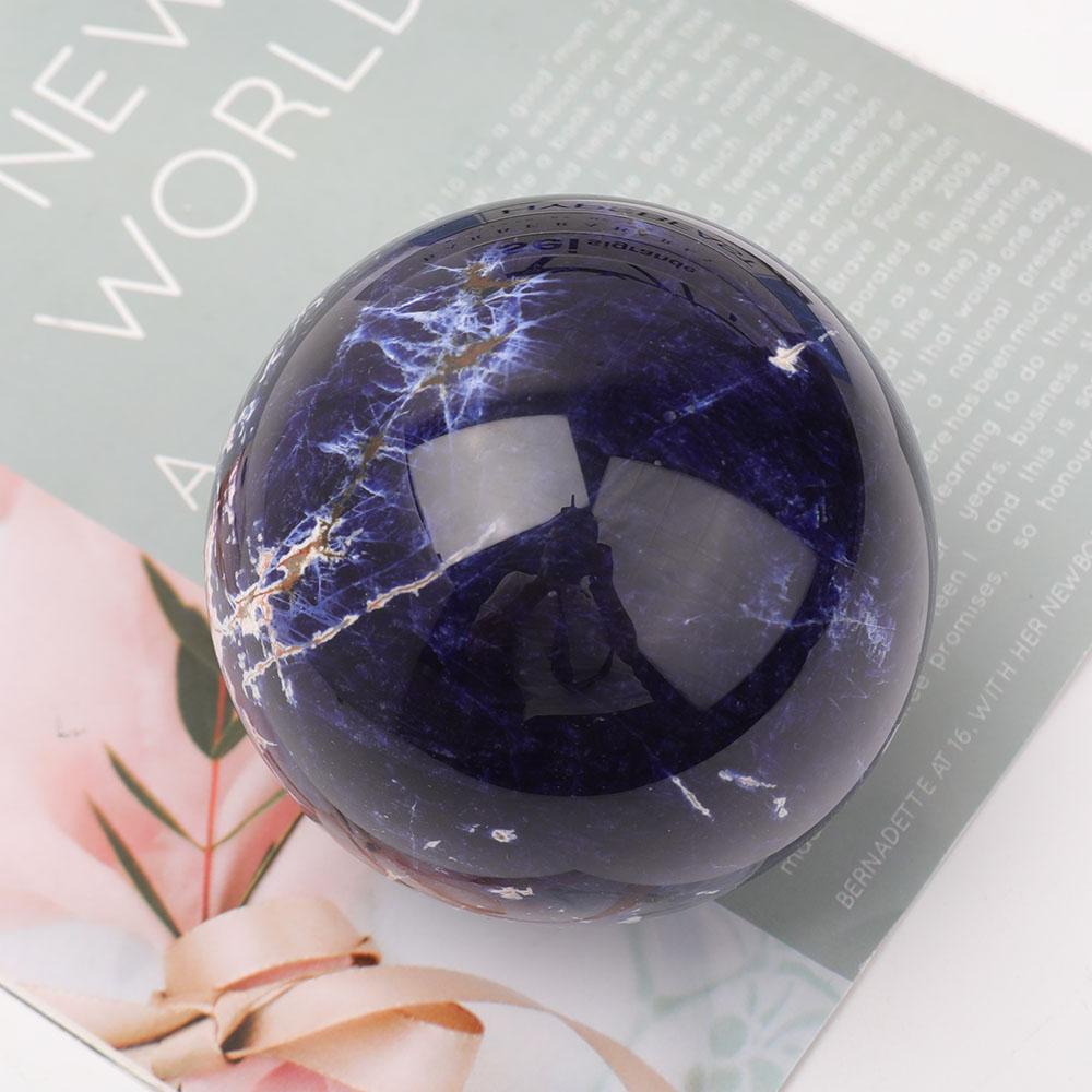 4.0" Sodalite Sphere Wholesale Crystals
