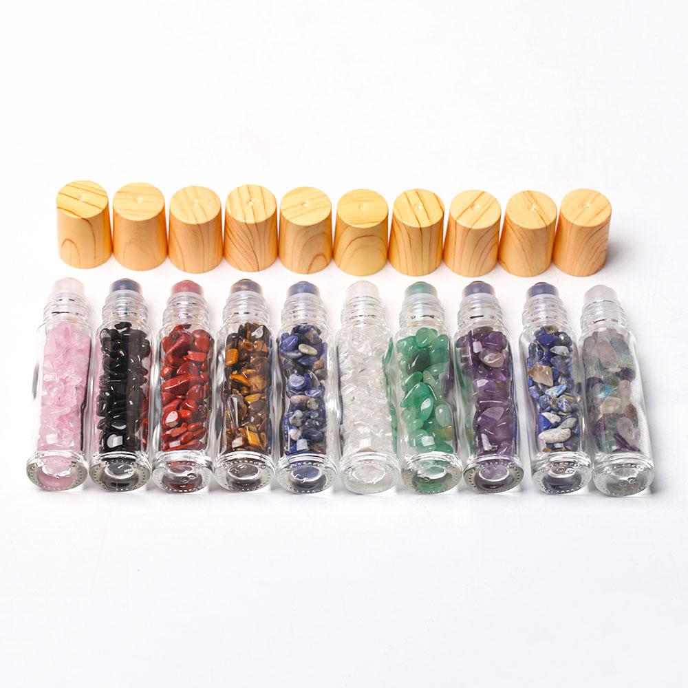 10 Pack Crystal Chips Oil Roller Wholesale Crystals