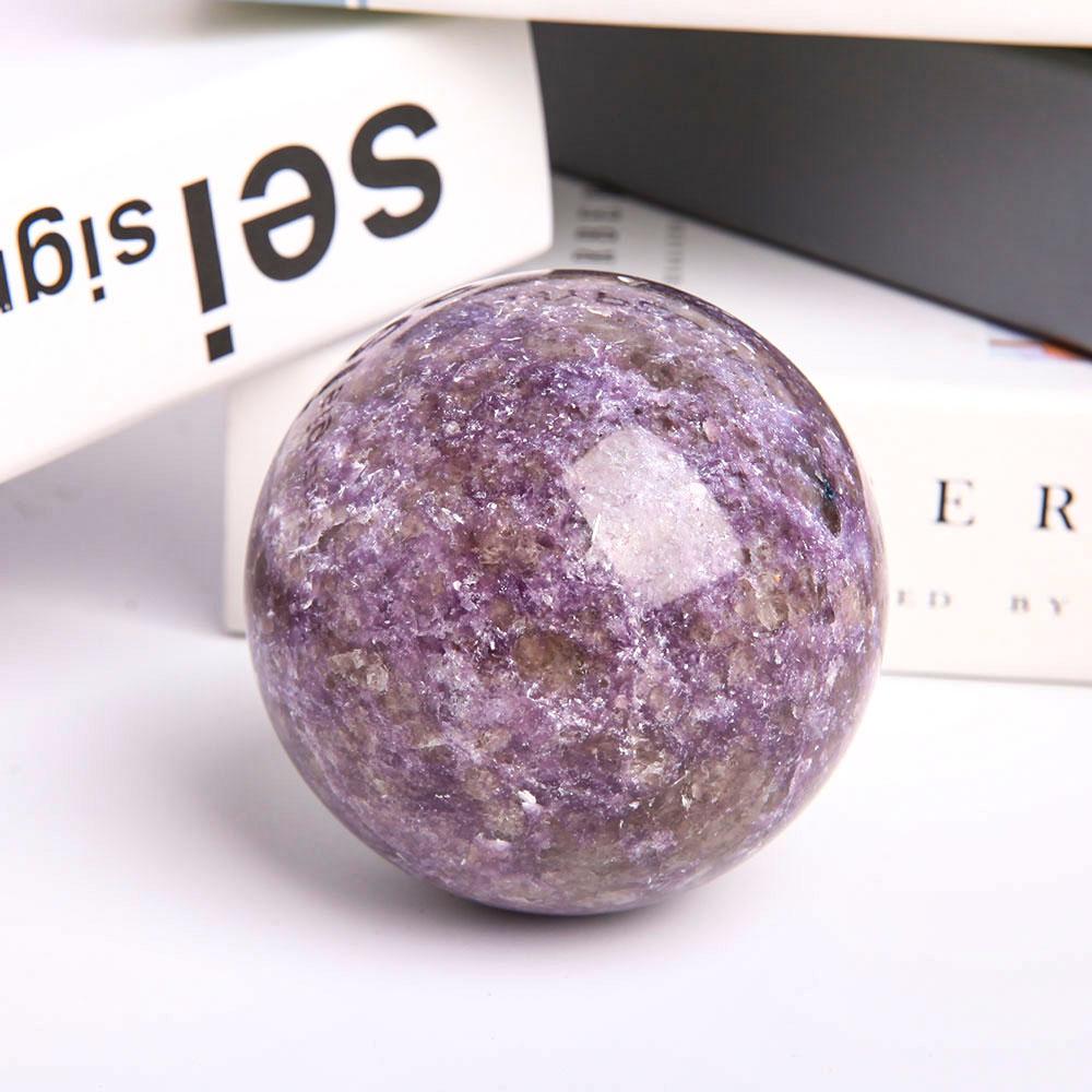 2.85” Lepidolite Sphere Wholesale Crystals