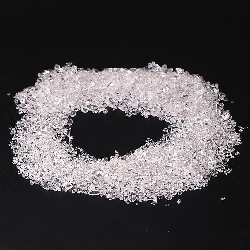 0.1kg High Quality Natural Clear Quartz Chips Crystal Chips for Decoration Wholesale Crystals