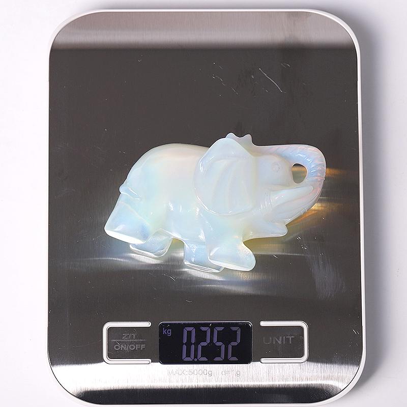 Opalite Elephant Crystal Carvings Wholesale Crystals