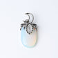 1.8" Crystal Pendant with Moon Decoration Wholesale Crystals