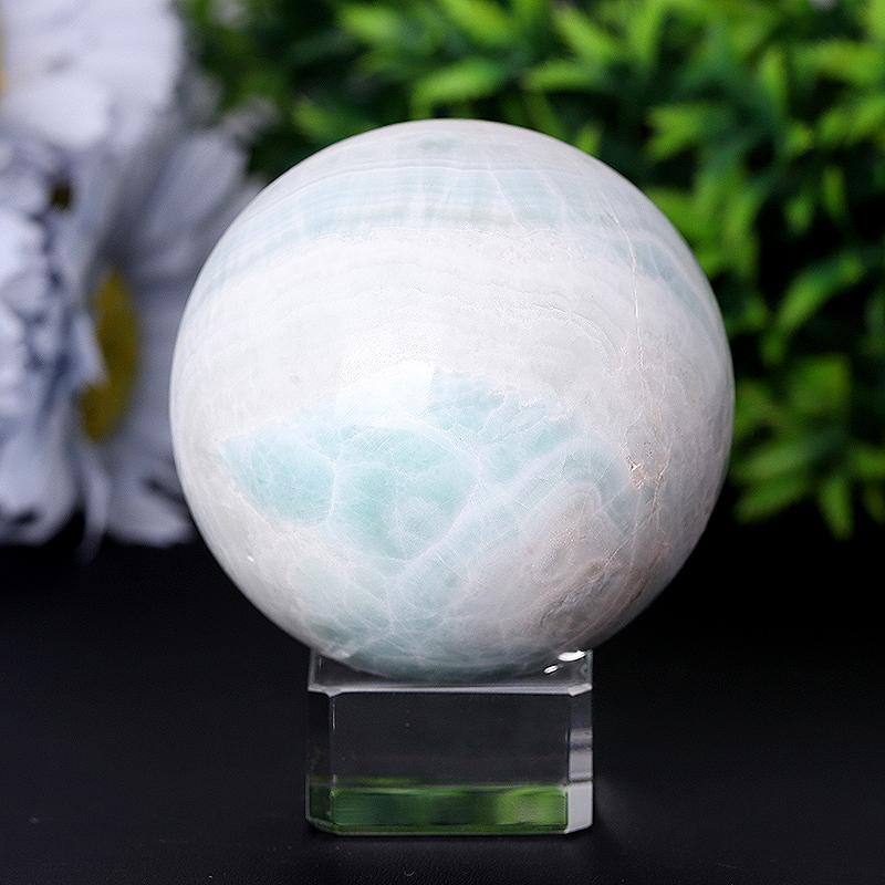 2.0"-4.0" Larimar Sphere Wholesale Crystals