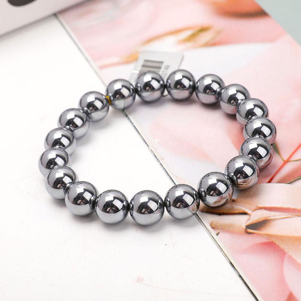 10mm Terahertz Bracelet Hematite Wholesale Crystals