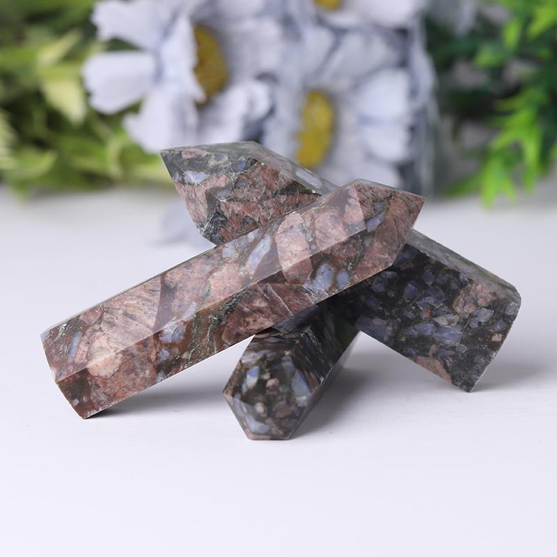 Natural Que Sera Point Llanite Healing Crystal Tower Wholesale Crystals