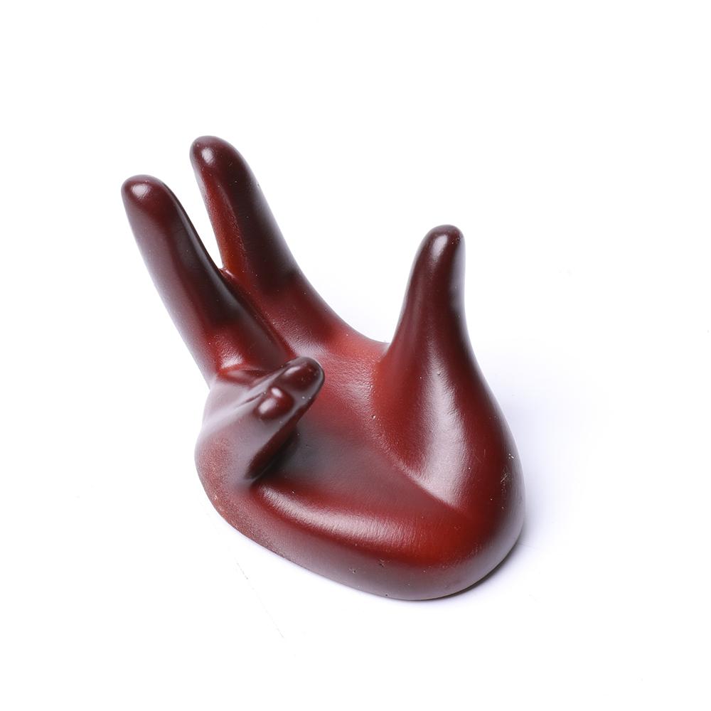 Resin Hand Shape Stand S Wholesale Crystals