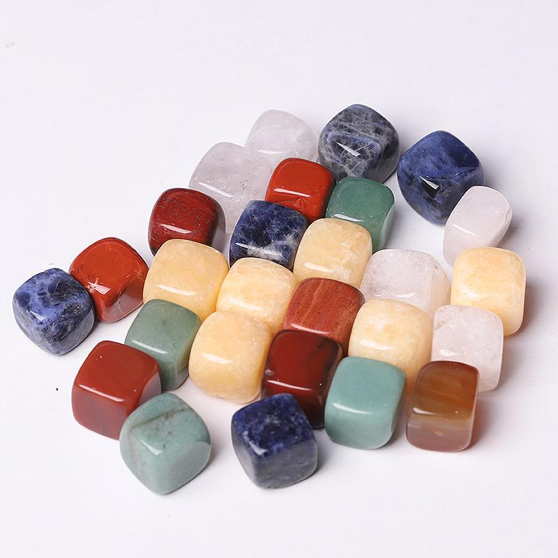 0.1kg 15mm Mixed Crystal Tumbles Wholesale Crystals