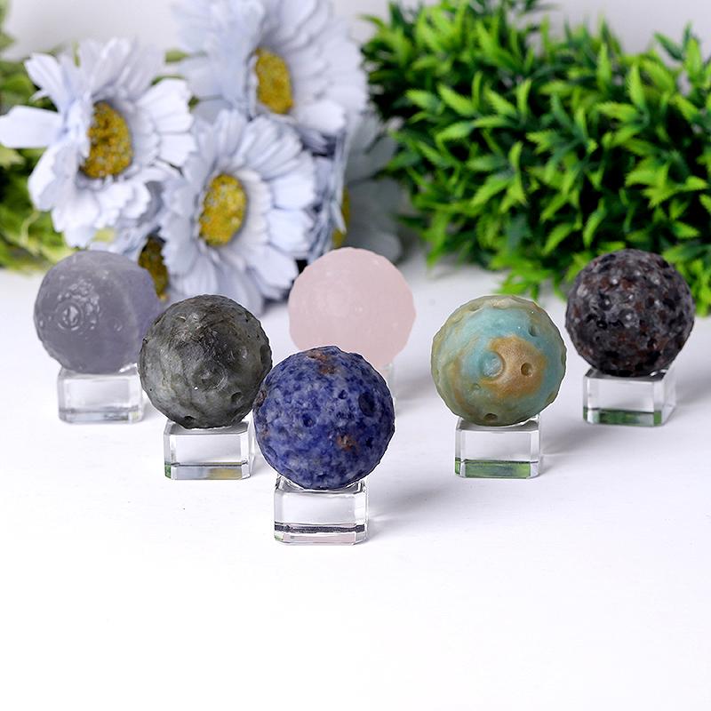 1.5" Planet Crystal Sphere Wholesale Crystals