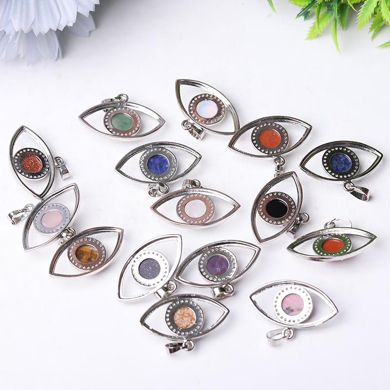 1.3" Devil's  Eye Pendant Wholesale Crystals