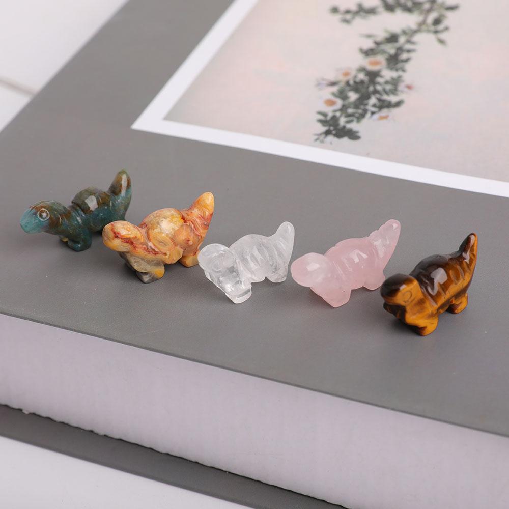 1.2“ Mini Dinosaur Carvings Wholesale Crystals