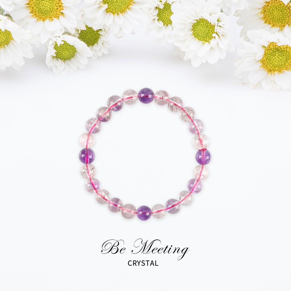 Rutilated Amethyst Mixed Bracelet Wholesale Crystals