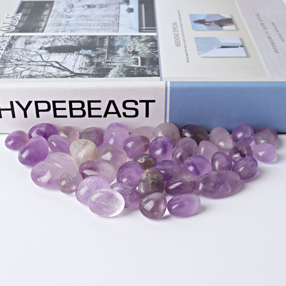 0.1kg Amethyst Crystal Tumbles Wholesale Crystals