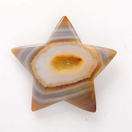 Druzy Agate Star Carvings Wholesale Crystals