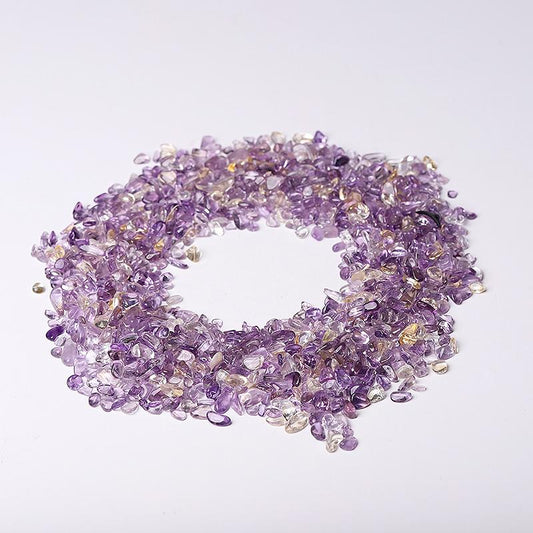 0.1kg Natural Ametrine Chips Crystal Chips for Decoration Wholesale Crystals