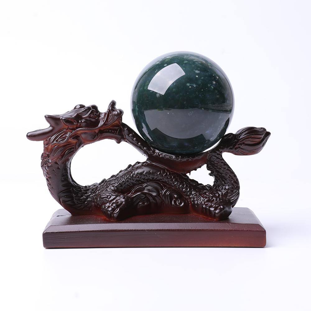 Resin Dragon Statue Base Wholesale Crystals