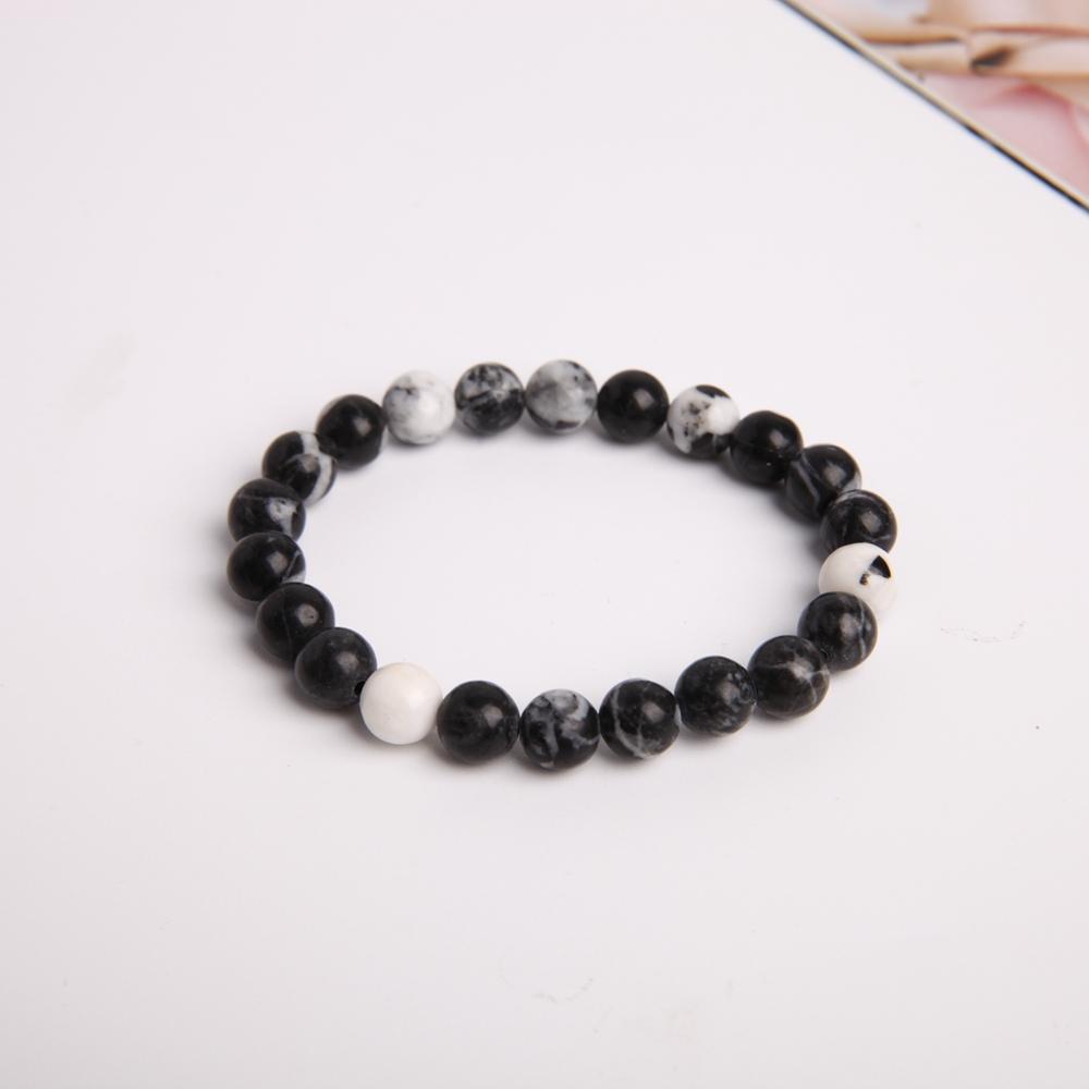 8mm Zebra Jasper Crystal Bracelet Wholesale Crystals