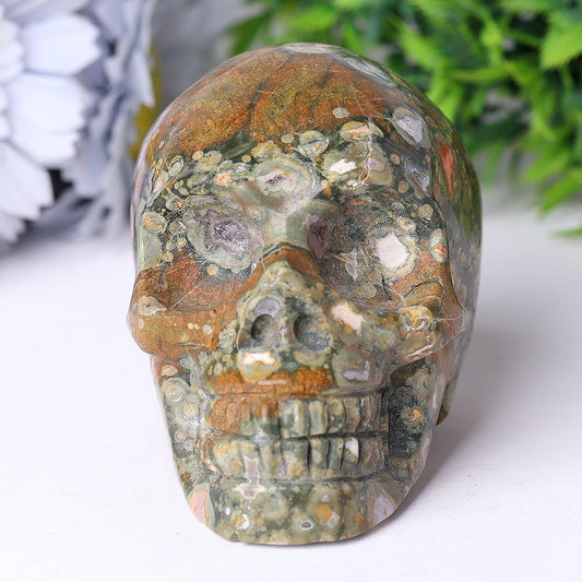 Ocean Jasper Crystal Skull Carvings Wholesale Crystals