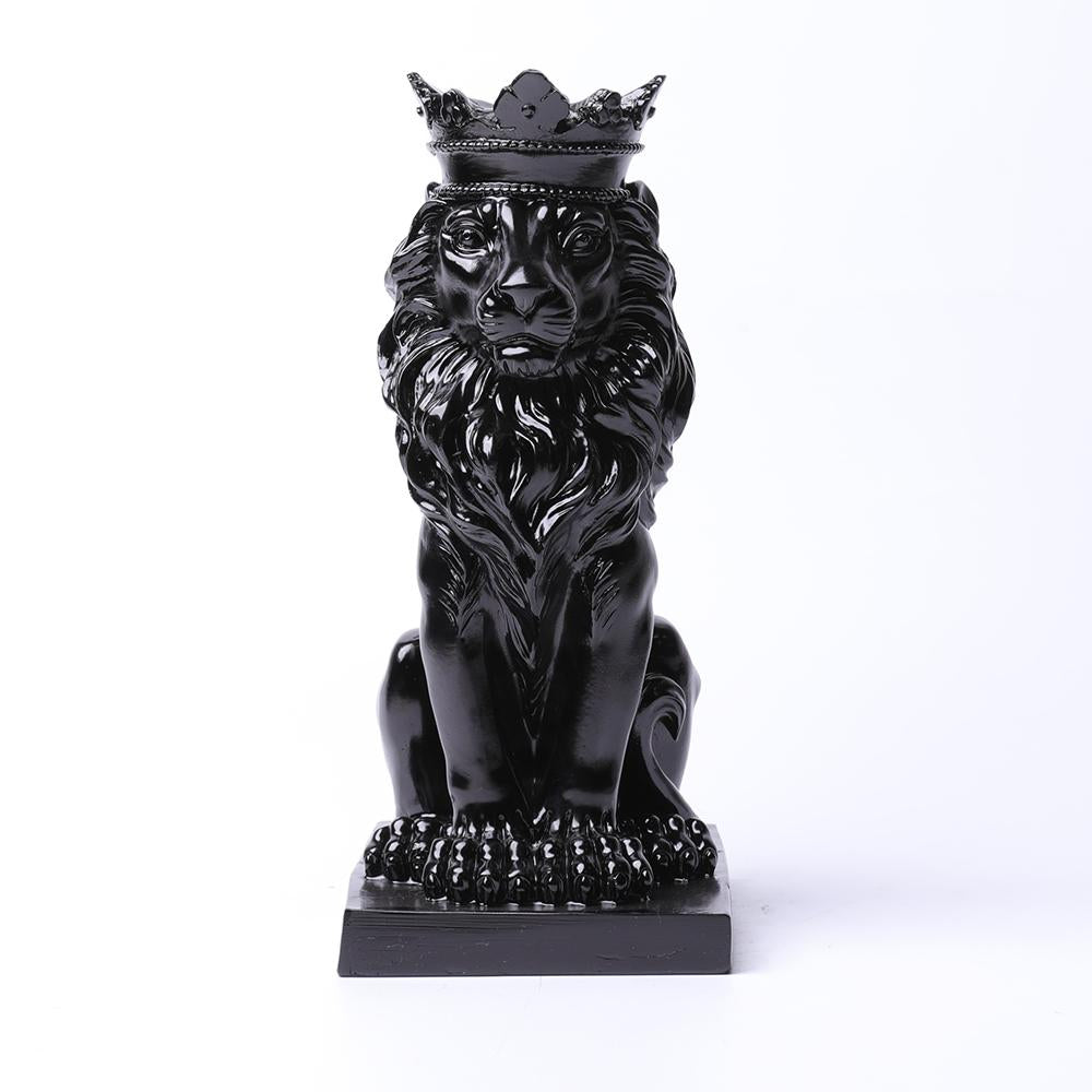 Resin Lion Statue Stand L Wholesale Crystals